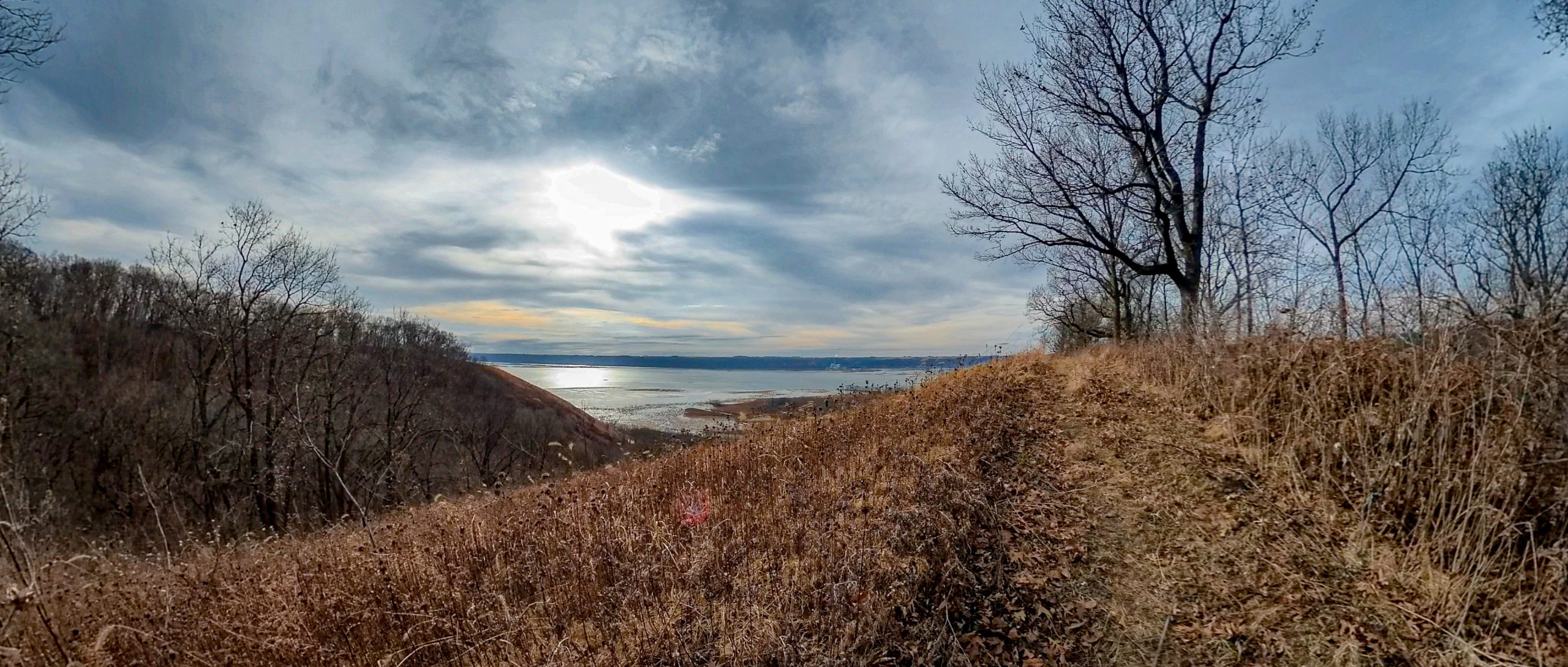 Rush Creek Bluff, Overlooking the Mississippi River