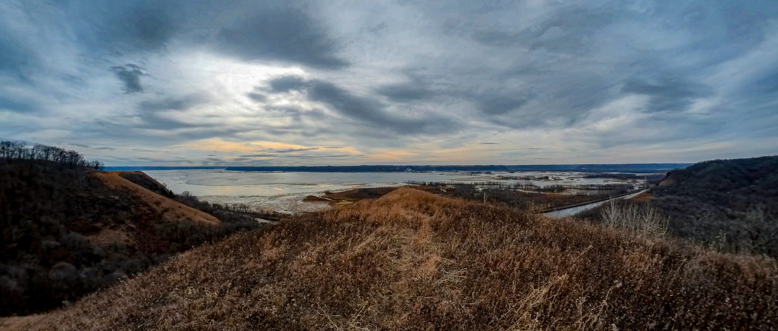 Rush Creek Bluff, Overlooking the Mississippi River