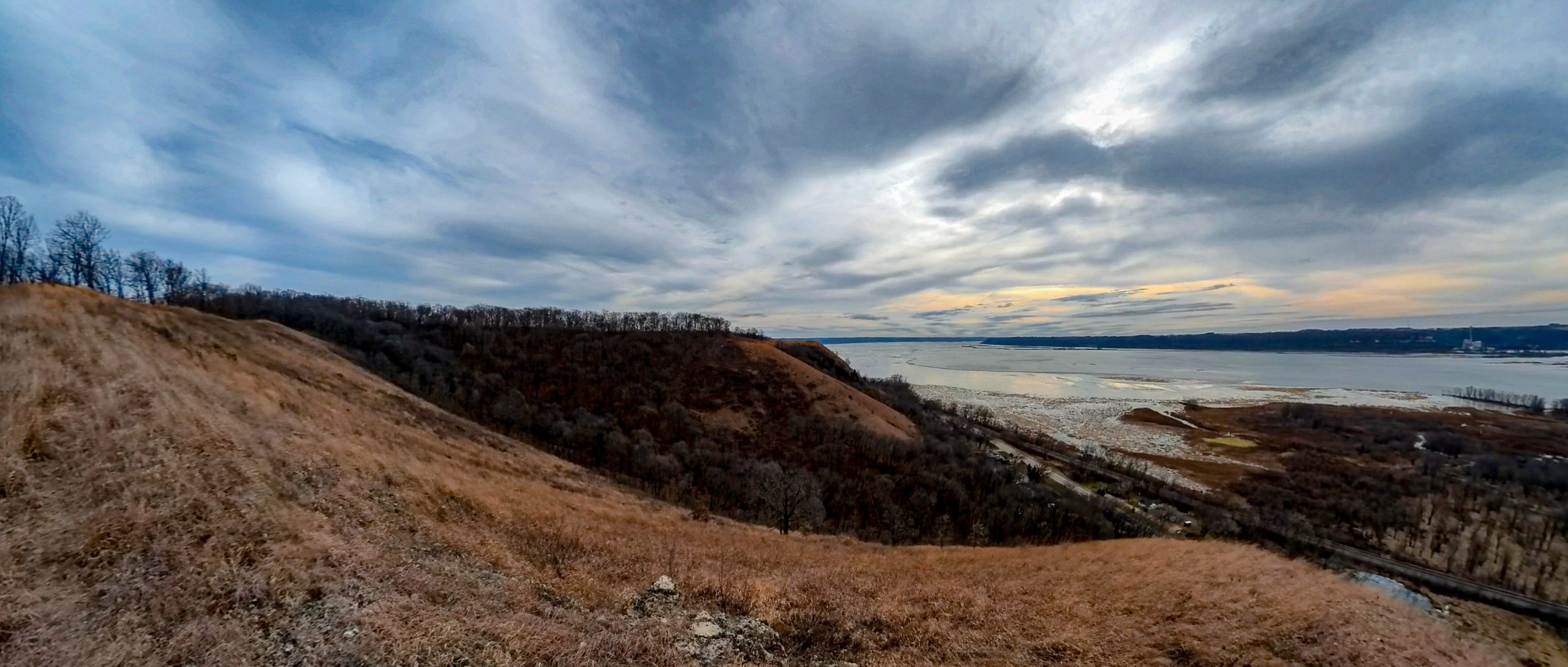 Rush Creek Bluff, Overlooking the Mississippi River