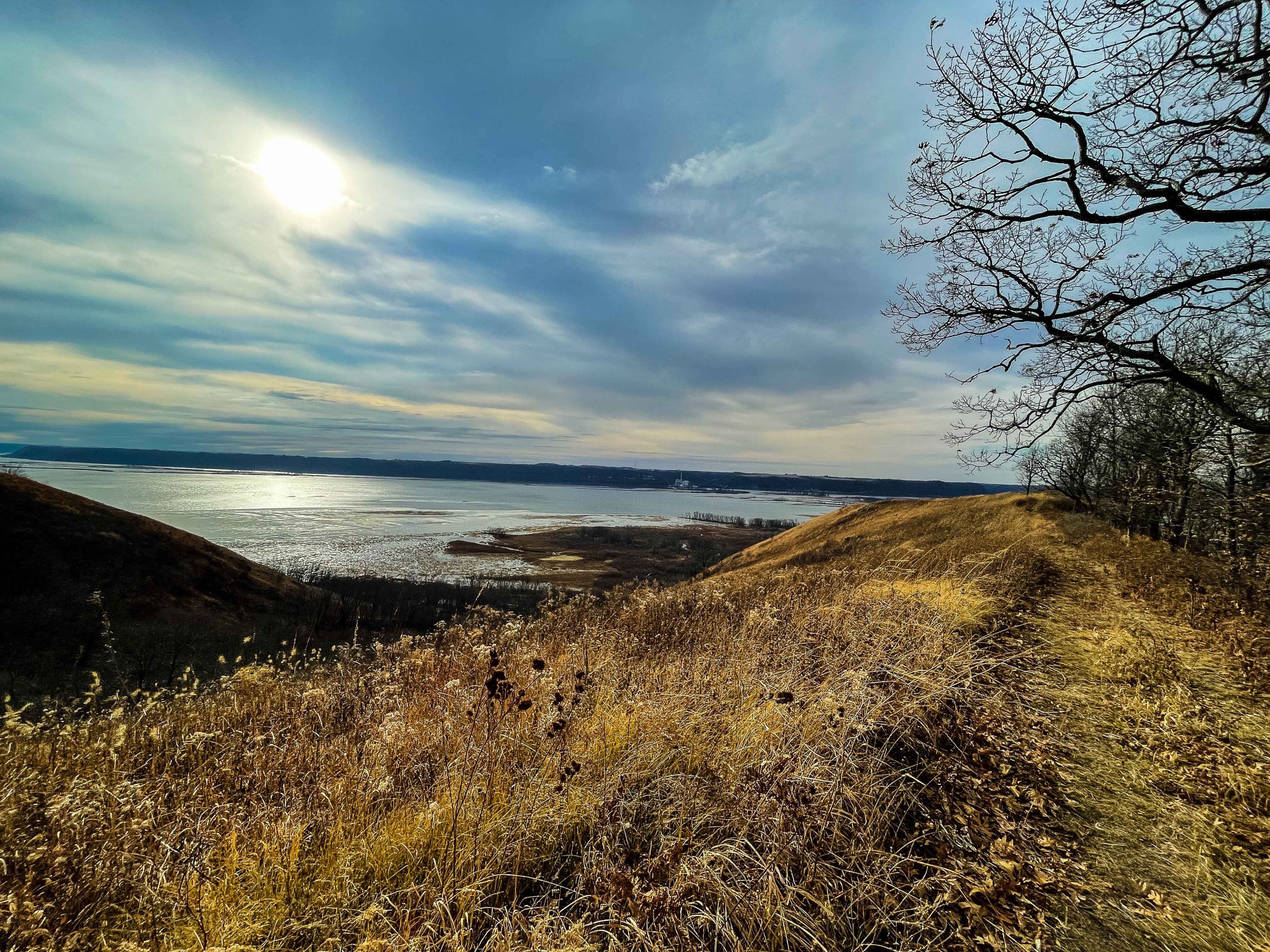 Rush Creek Bluff, Overlooking the Mississippi River